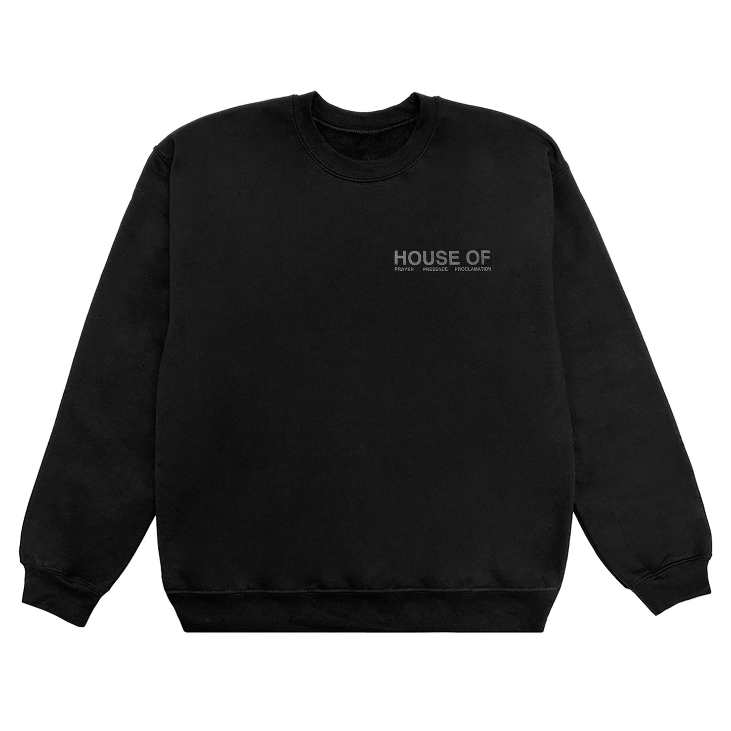 House Of Prayer Crew - Black/Gray