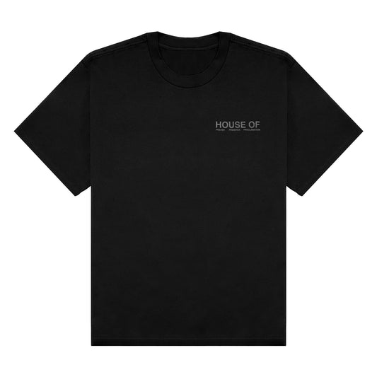 House Of Prayer Tee - Black/Gray