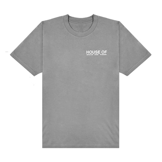 House of Miracles Charcoal Tee