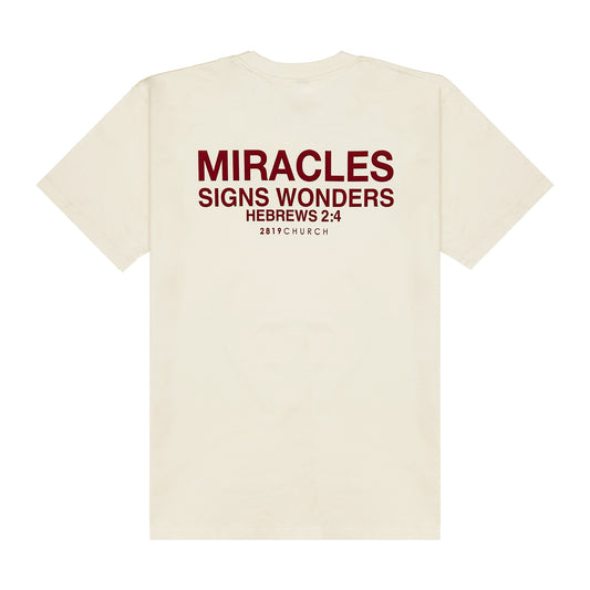 House of Miracles Cream Tee