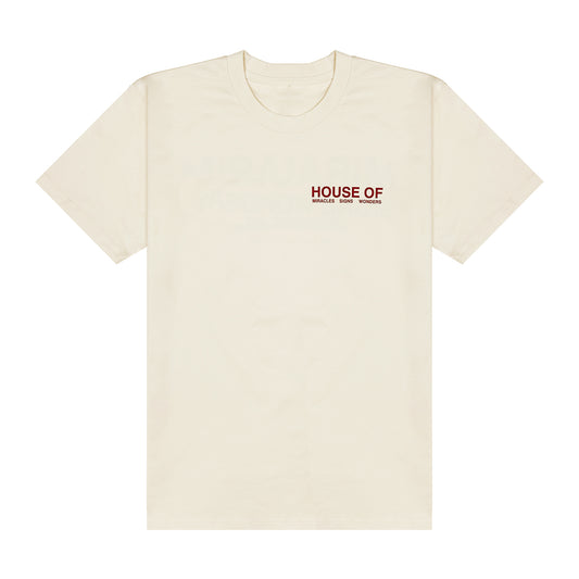 House of Miracles Cream Tee