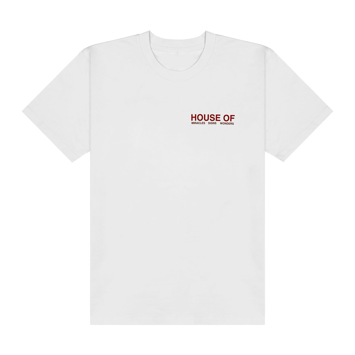 House of Miracles White Tee