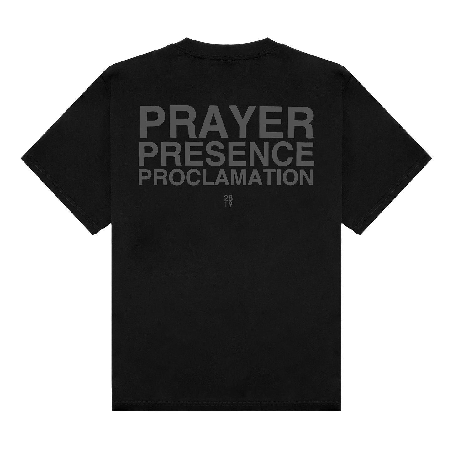 House Of Prayer Tee - Black/Gray