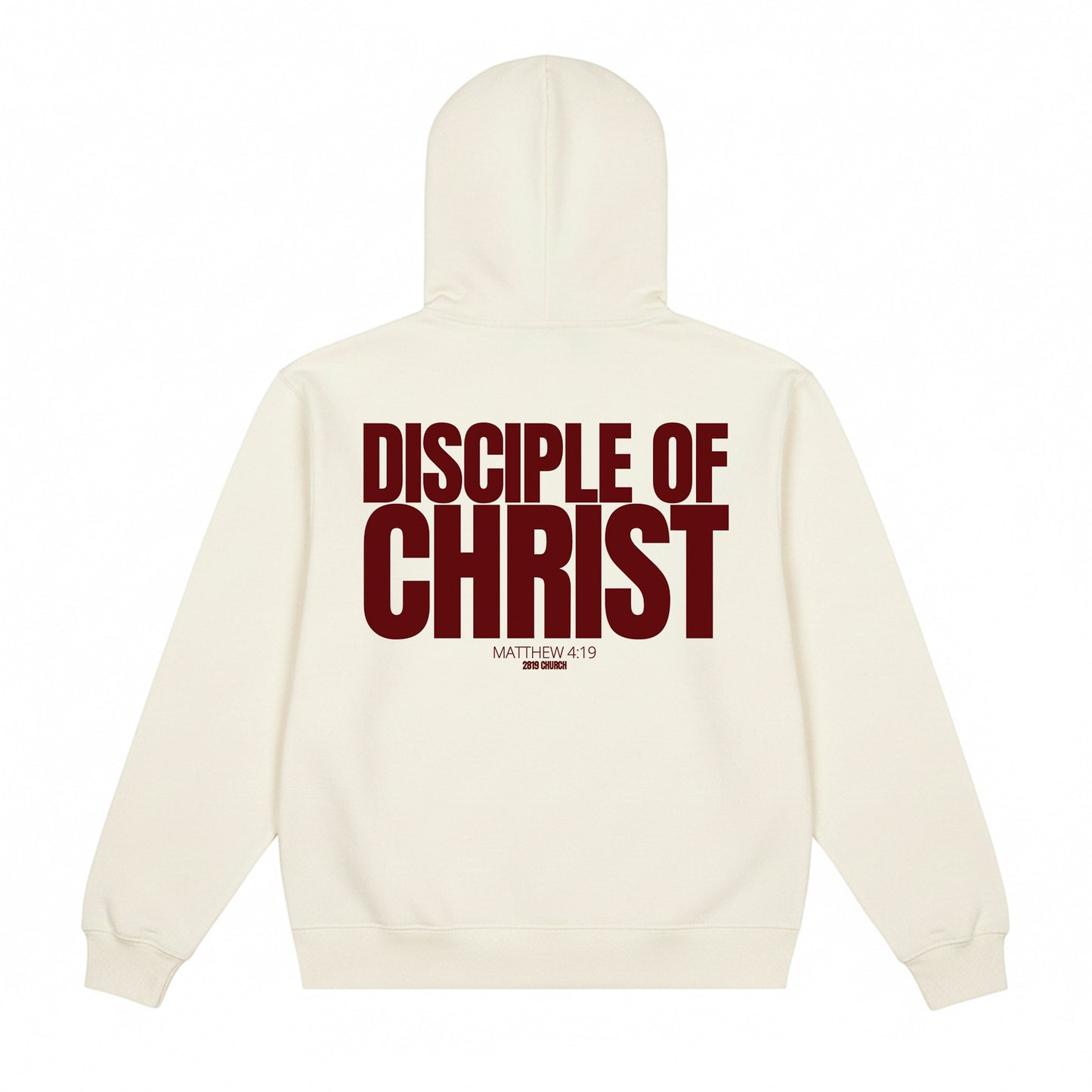 Disciple of Christ Hoodie - Ecru