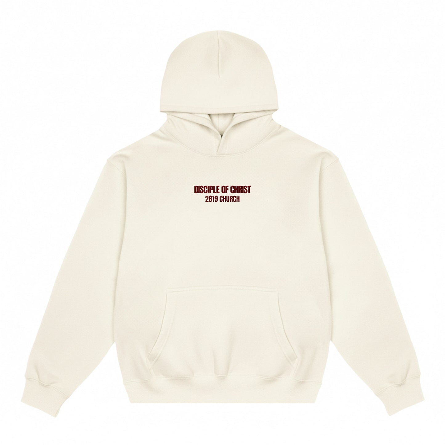 Disciple of Christ Hoodie - Ecru