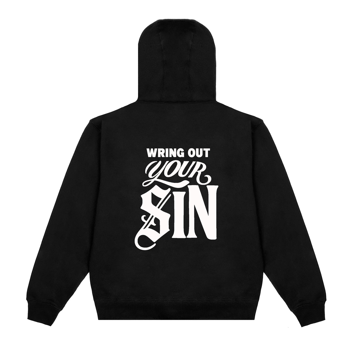 Wring Out Your Sin - Black/White